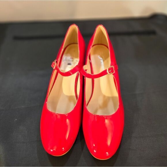 BRAND NEW FOREVER CHUNKY MARY JANE BLOCK HEELS ANKLE STRAP PUMPS - Picture 3 of 14